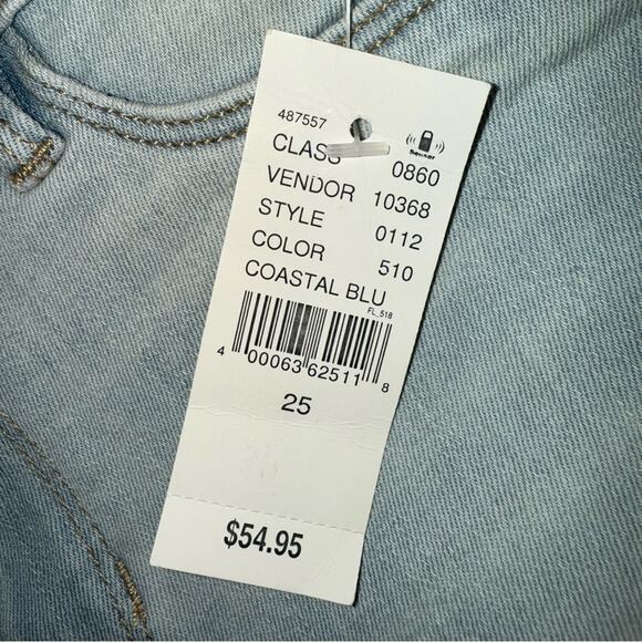 PacSun NWT Women's Perfect Fit Ankle Jeggings Super Stretch Light Wash Size 25 - Picture 8 of 12